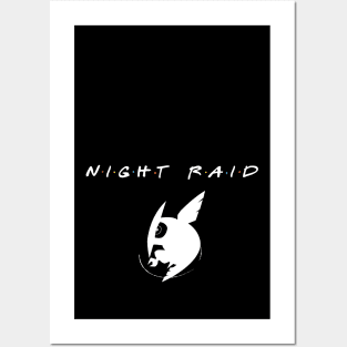 Night raid - agame ga kill Posters and Art